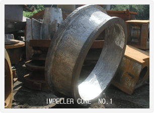 Impeller Cone CA6NM. CF3