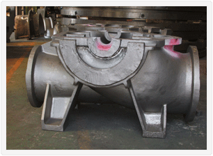 Pump Lower Casting A216 WCB